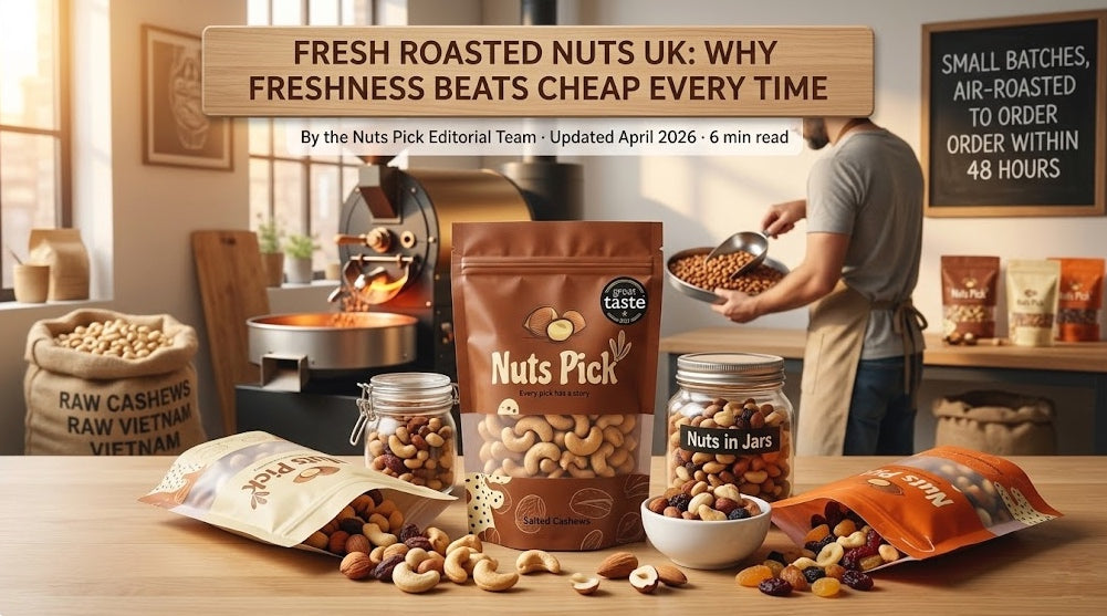 Fresh Roasted Nuts UK: Why Freshness Beats Cheap Every Time | Nuts Pick