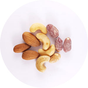 roasted and salted nuts