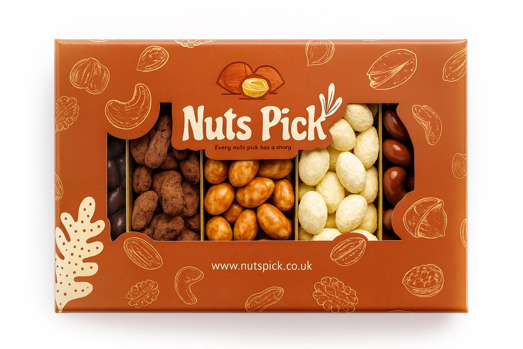 Nuss-Schokoladen-Geschenkbox