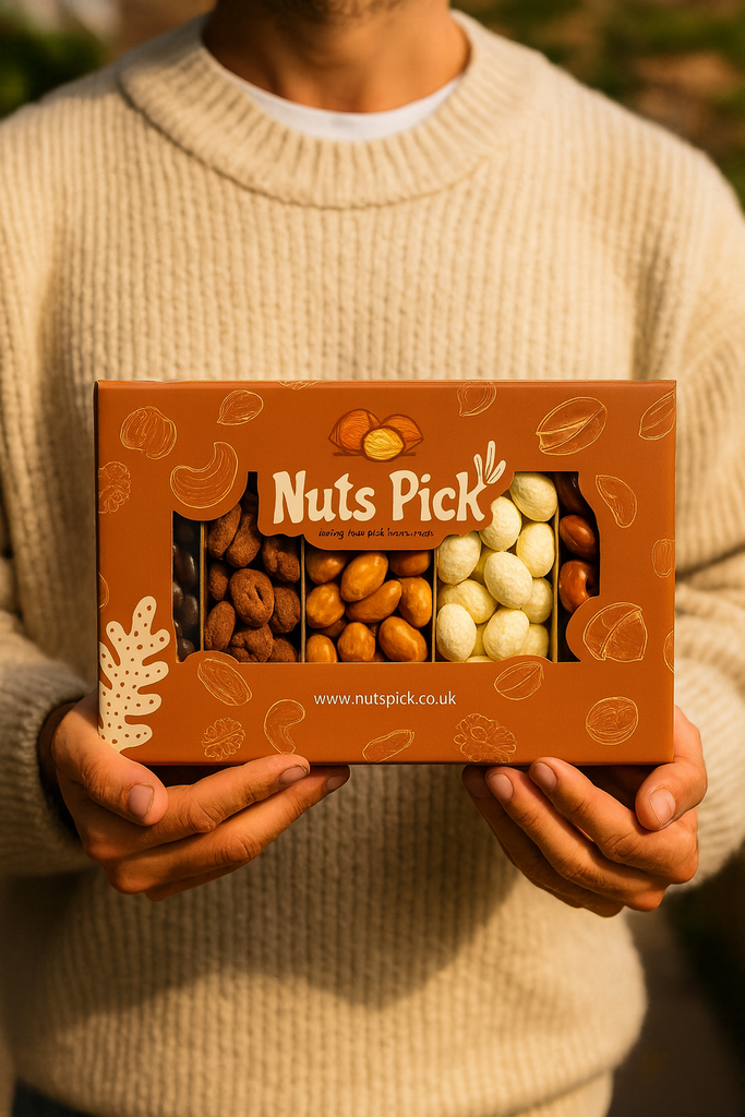 Nuss-Schokoladen-Geschenkbox