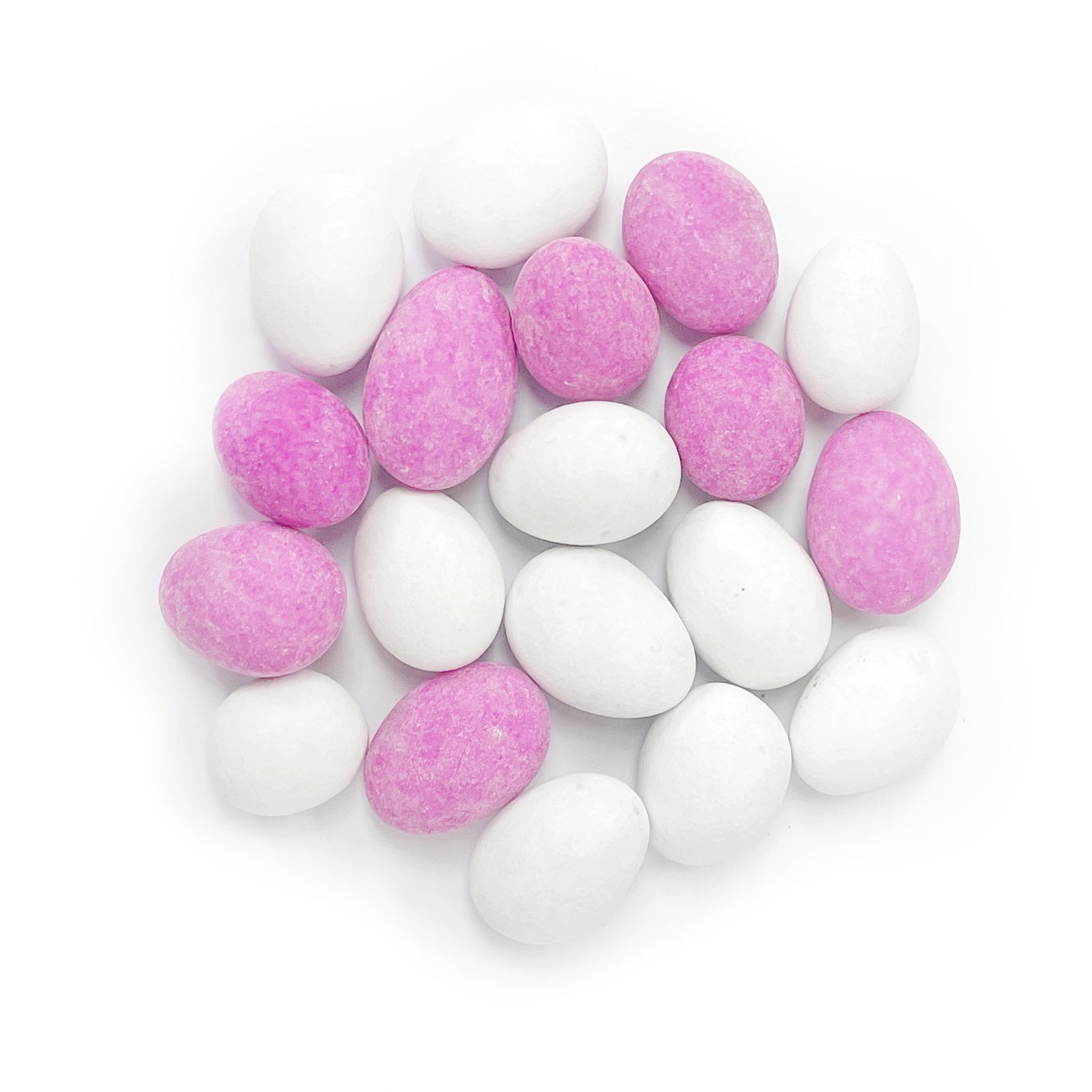 Pink and White Almonds