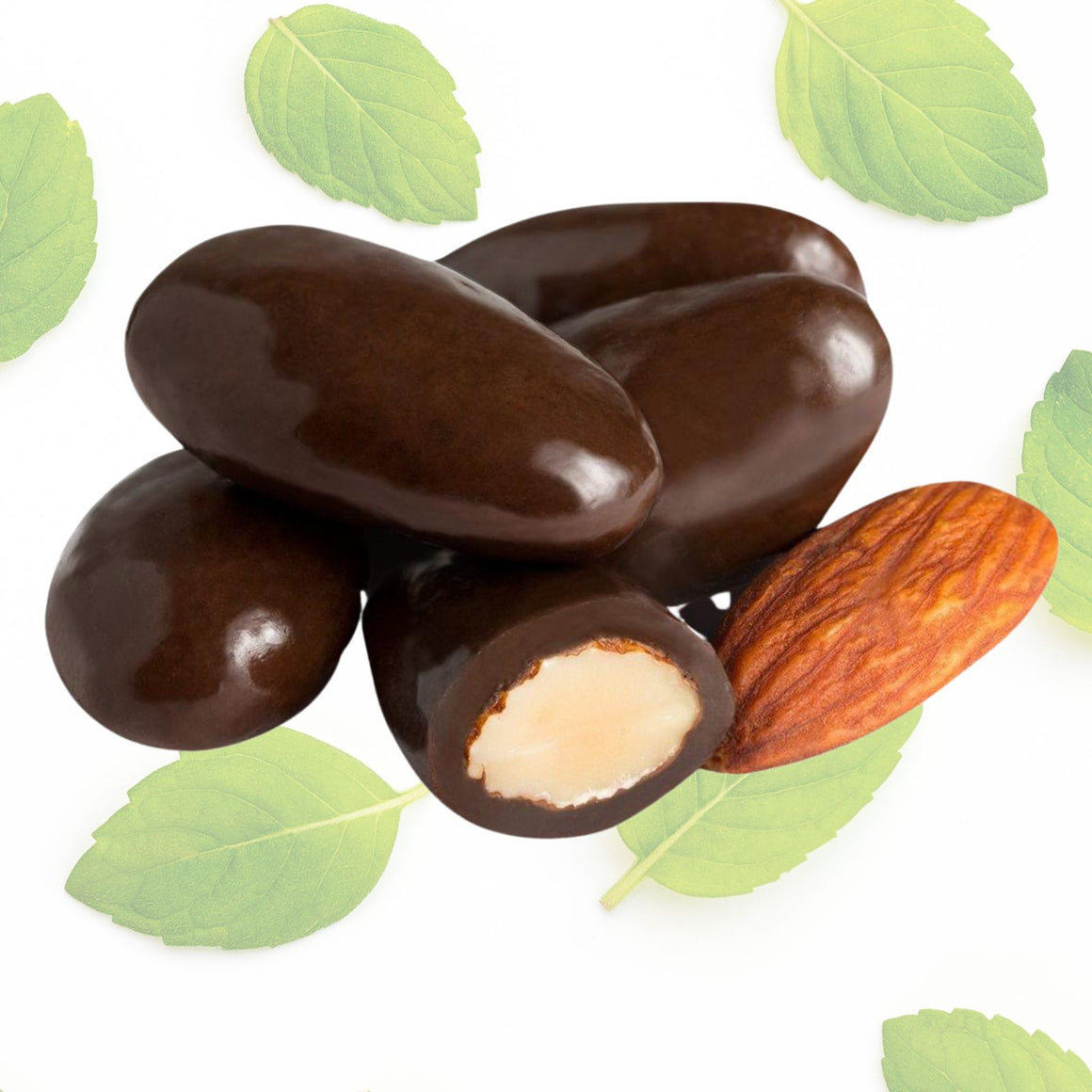 Mint Dark Chocolate Almonds